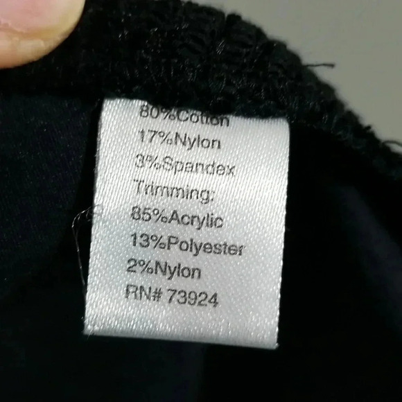 {Ming Wang} Black Mesh Long Sleeves Collar Tapered Back Open Jacket - Picture 15 of 17